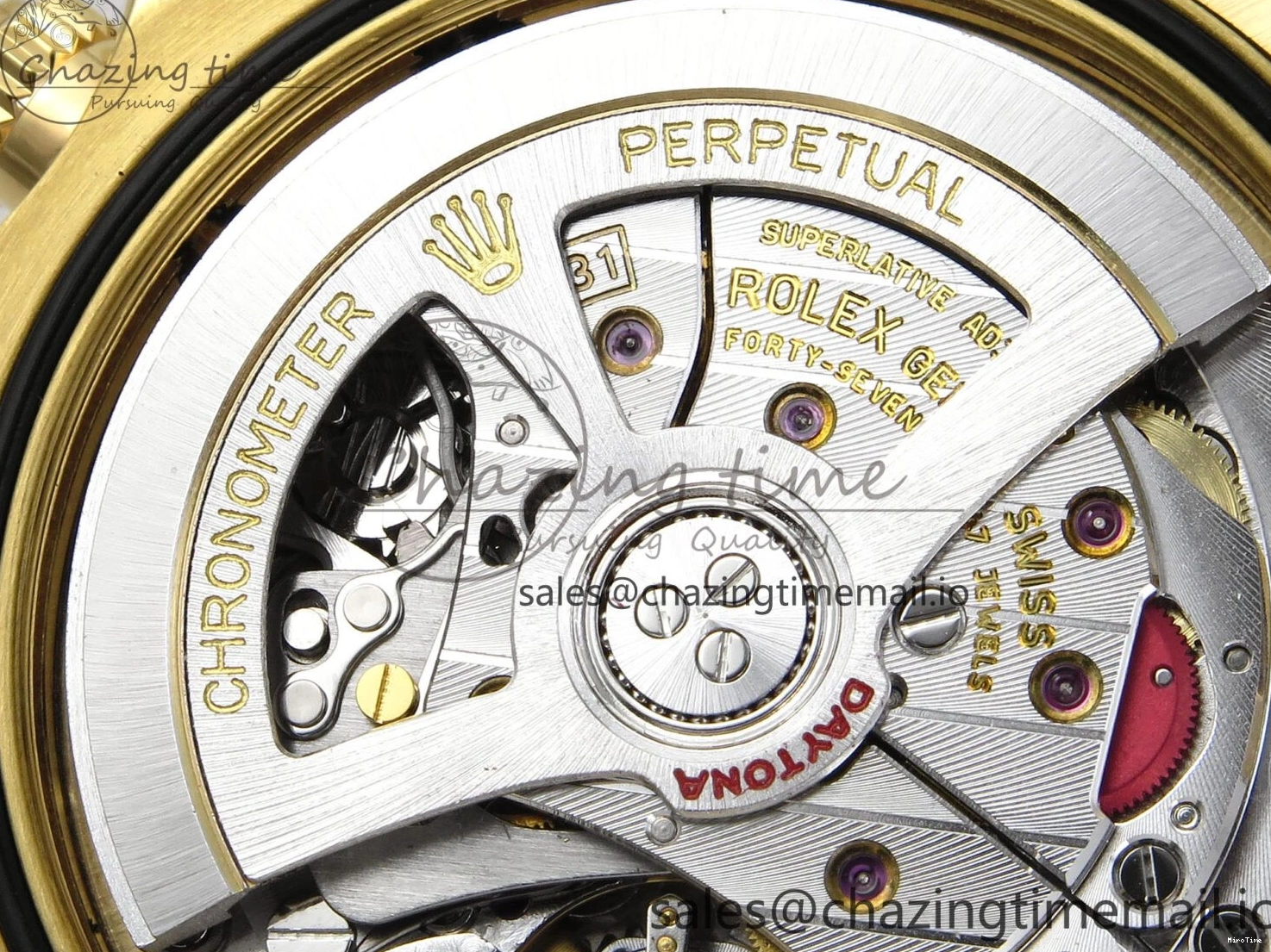 MiroTime 0123 TimelessDesign Daytona 126508 APSF 1:1 Best Edition Black Dial on YG Braclet SH 742